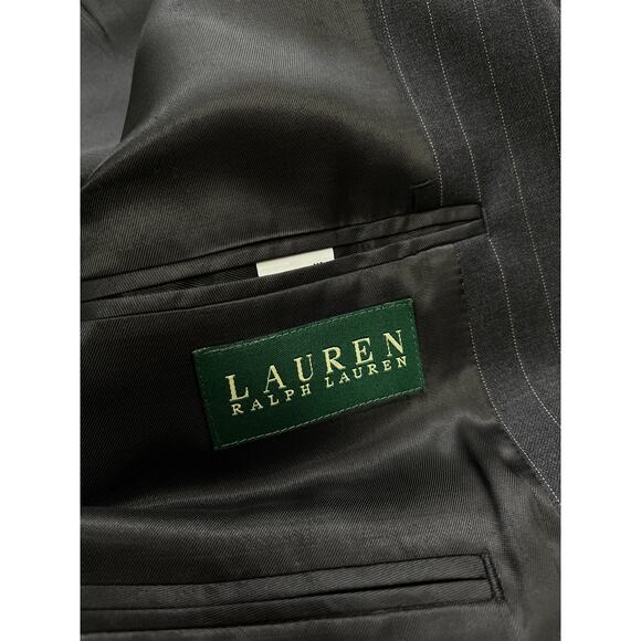 Men's Lauren Ralph Lauren Classic Workwear 100% Wool Pinstripe Blazer - Picture 7 of 8